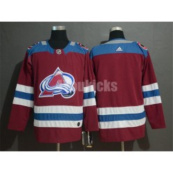 Colorado Avalanche Blank Red Adidas NHL Men Jersey