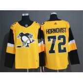 Pittsburgh Penguins #72 Patric Hornqvist Gold Alternate Adidas NHL Men Jersey