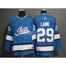 Winnipeg Jets #29 Patrik Laine Blue Alternate Adidas NHL Men Jersey