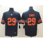 Chicago Bears #29 Tarik Cohen Navy Throwback Vapor Untouchable Limited Nike NFL Men Jersey
