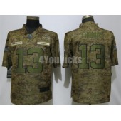 New Orleans Saints #13 Micheal Thomas Camo Salute To Service Limited Nike NFL Men Jersey