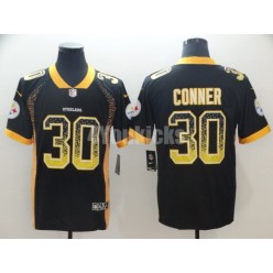 Pittsburgh Steelers #30 James Conner Black Drift Fashion Limited Nike NFL Men Jersey