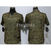 Women Nike Indianapolis Colts #12 Andrew Luck Camo Salute To Service Limited Jersey