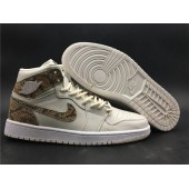 AIR JORDAN 1 HI PRM SNAKESKIN WHITE AH7389-004
