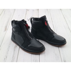 AIR JORDAN 1 HI ZIP BLACK AR4833-002