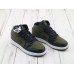 AIR JORDAN 1 MID GS OLIVE CANVAS BLACK 554725-301