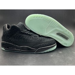 AIR JORDAN 3 FLYKNIT BLACK AQ1005-001