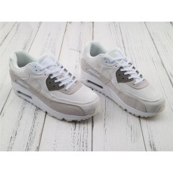 NIKE AIR MAX 90 LX WHITE LIGHT GREY 898512-100