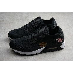 NIKE AIR MAX 90 ULTRA 2.0 FLYKNIT BLACK WHITE
