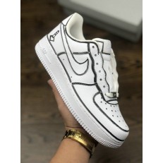 JOSHUA VIDES x REIGN x NIKE AIR FORCE ONE LOW WHITE
