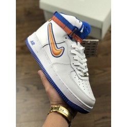 NBA x NIKE AIR FORCE 1 HI SPORT NEW YORK KNICKS AV3938-400
