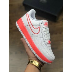 NIKE WMNS AIR FORCE 1 LOW WHITE PINK 596728-060