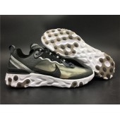 NIKE REACT ELEMENT 87 ANTHRACITE BLACK WHITE AQ1090-001