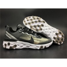 NIKE REACT ELEMENT 87 ANTHRACITE BLACK WHITE AQ1090-001