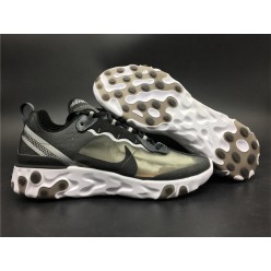 NIKE REACT ELEMENT 87 ANTHRACITE BLACK WHITE AQ1090-001