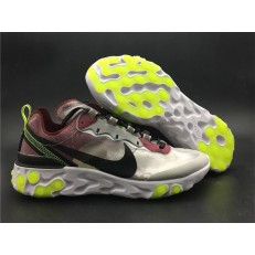 NIKE REACT ELEMENT 87 DESERT SAND COOL GREY-SMOKEY MAUVE AQ1090-002
