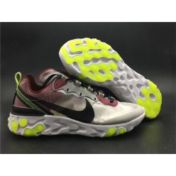 NIKE REACT ELEMENT 87 DESERT SAND COOL GREY-SMOKEY MAUVE AQ1090-002