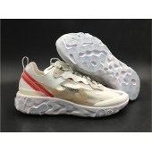 UNDERCOVER x NIKE EPIC REACT ELEMENT 87 WHITE CREAM RED AQ1813-345