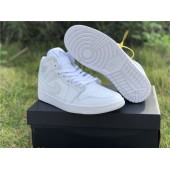 AIR JORDAN 1 MID WHITE 554724-109
