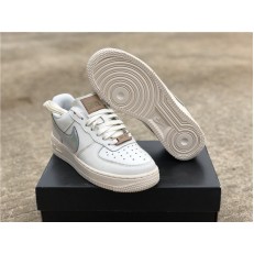 NIKE AIR FORCE 1 LOW QS YH 18 SAIL METALLIC SILVER AV2038-100