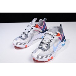PARRA x NIKE REACT ELEMENT 87 WHITE MULTI AQ3057-100