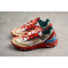 UNDERCOVER x NIKE REACT ELEMENT 87 RED LIGHT GREEN SAIL AQ1813-345