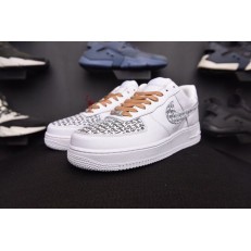 NIKE AIR FORCE 1 LOW FOG WHITE 061413-718