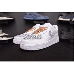 NIKE AIR FORCE 1 LOW FOG WHITE 061413-718