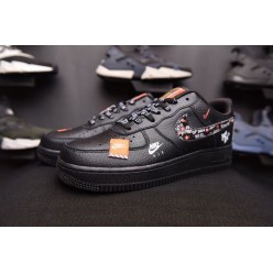NIKE AIR FORCE 1 LOW JUST DO IT BLACK AR7719-001