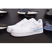 NIKE AIR FORCE 1 LOW WHITE BLUE RED 596728-109