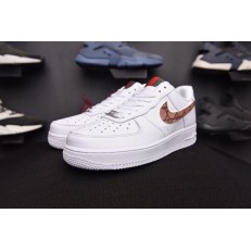 NIKE AIR FORCE 1 LOW WHITE GOLD 061413-720
