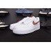 NIKE AIR FORCE 1 LOW WHITE GOLD 061413-720