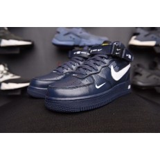 NIKE AIR FORCE 1 MID LV8 DARK BLUE 804609-403
