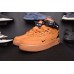 NIKE AIR FORCE 1 MID LV8 WHEAT BLACK WHITE 804609-107