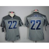 Youth Nike Dallas Cowboys #22 Emmitt Smith Gray Lights Out Limited Jersey