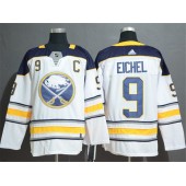 Buffalo Sabres #9 Jack Eichel White Adidas NHL Men Jersey