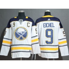 Buffalo Sabres #9 Jack Eichel White Adidas NHL Men Jersey