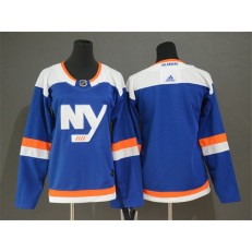 New York Islanders Blank Blue Women Alternate Breakaway Adidas Jersey