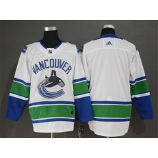 Vancouver Canucks Blank White Adidas NHL Men Jersey