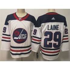 Winnipeg Jets #29 Patrik Laine White Breakaway Heritage Adidas NHL Men Jersey