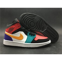 AIR JORDAN 1 MID MULTI COLOR 554724-125