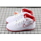 NIKE AIR FORCE 1 MID 07 WHITE RED AQ8650-105