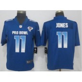Atlanta Falcons #11 Julio Jones Royal Nike NFC 2019 Pro Bowl Limited Jersey