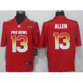 Los Angeles Chargers #13 Keenan Allen Red Nike AFC 2019 Pro Bowl Limited Jersey