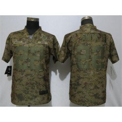 Minnesota Vikings #22 Harrison Smith Camo Women Salute To Service Limited Nike NFL Men Jersey