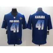 New Orleans Saints #41 Alvin Kamara Royal Nike NFC 2019 Pro Bowl Game Jersey