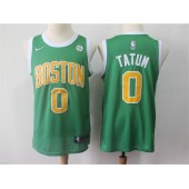 Boston Celtics #0 Jayson Tatum Green 2018-19 Earned Edition Nike Swingman Jersey