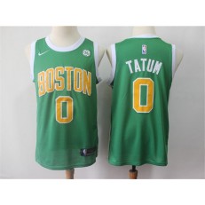 Boston Celtics #0 Jayson Tatum Green 2018-19 Earned Edition Nike Swingman Jersey