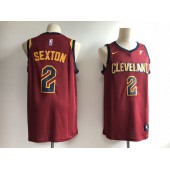 Cleveland Cavaliers #2 Collin Sexton Burgundy Nike Swingman Jersey