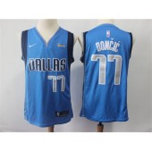 Dallas Mavericks #77 Luka Doncic Royal Nike Swingman Jersey